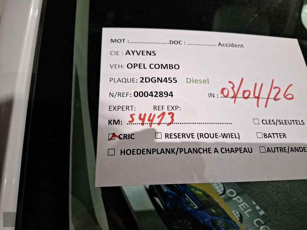 Slika vozila OPEL Combo