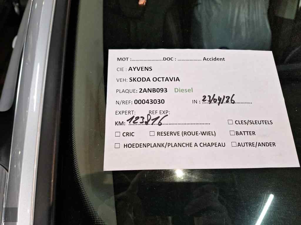 Slika vozila &Scaron;KODA Octavia